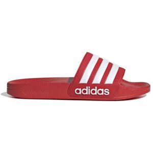 Tongs Adidas Adilette Shower Slides - vivid red/cloud white/vivid red rouge 42 unisex - Publicité