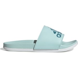 Claquettes femme adidas Adilette Comfort Bleu - Publicité