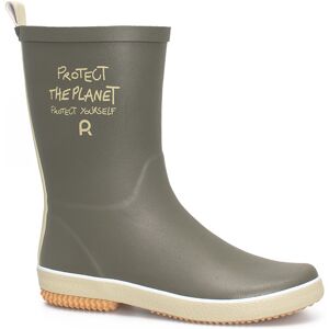 Demi bottes de pluie femme Rouchette Protect The Planet Vert - Publicité