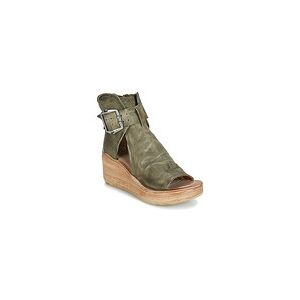 Sandales Airstep / A.S.98 NOA BUCKLE Kaki 36,37,38,39,40,41,42 femmes - Publicité