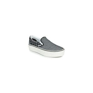 Slip ons Vans CLASSIC SLIP-ON PLATFORM Gris 36,37,38,39,40,40 1/2,38 1/2,36 1/2 femmes - Publicité