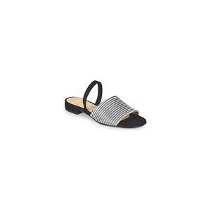 Sandales Perlato 11117-YORK-ARGENT-CAM-NOIR Noir 38 femmes