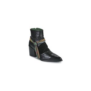 Bottines Felmini D280 Noir 37,38,39,40 femmes