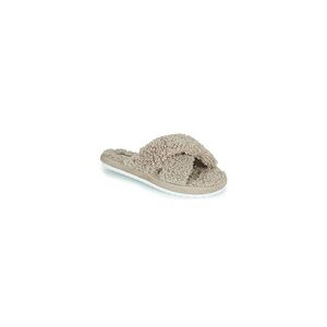 Chaussons Skechers COZY SLIDE Beige 36,40 femmes - Publicité