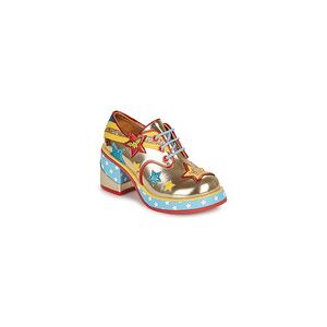 Derbies Irregular Choice AMAZON WARRIOR Doré 37,38,39,41,42 femmes - Publicité