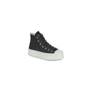 Baskets montantes Converse CHUCK TAYLOR ALL STAR MODERN LIFT PLATFORM CANVAS Noir 36,37,38,39,40,41,35,37 1/2,36 1/2,39 1/2 femmes - Publicité