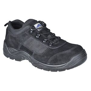 Portwest - Chaussures de sécurité basses TROUPER Steelite S1P Noir Taille 43 - Publicité