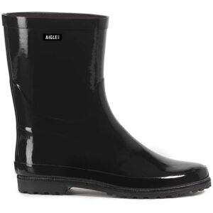 Aigle Eliosa Bottil - Bottes de pluie femme Noir 40 - Publicité