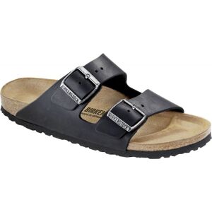 Birkenstock Arizona Oiled Leather - Sandales Black 39 - Étroit - Publicité