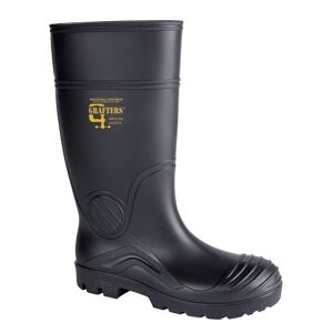 Grafters - Bottes imperméables de sécurité en PVC - Femme (43 FR) (Noir) - UTDF1630 Noir - Publicité