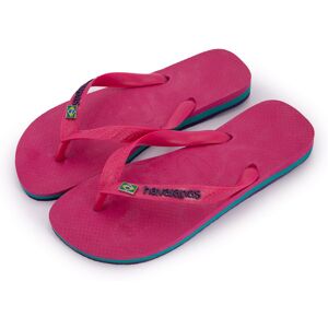 Tong uni framboise Femme HAVAIANAS - Publicité