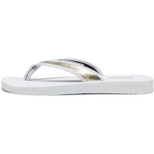 Puma Sandy Metallic Shine Flip Flops Blanc EU 42 Femme Blanc EU 42 female - Publicité