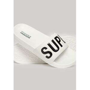 Superdry Core Vegan Pool Slides Blanc EU 40-41 Femme Blanc EU 40-41 female - Publicité