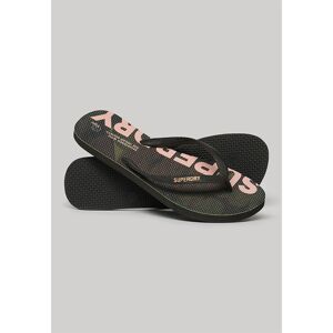 Superdry Logo Vegan Flip Flops Marron EU 36-37 Femme Marron EU 36-37 female - Publicité