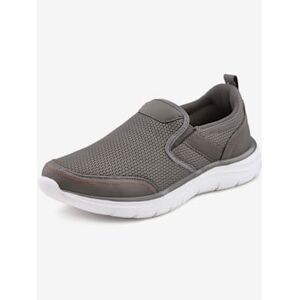 Baskets sneakers confortables à enfiler avec contrefort légèrement rembourré - AUTHENTIC LE JOGGER - gris GRIS 40 - Publicité