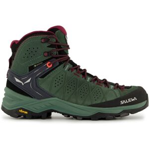 Salewa - Women's Alp Trainer 2 Mid GTX - Chaussures de randonnée taille 4, vert - Publicité