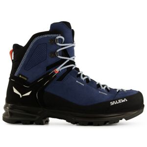 Salewa - Women's Mountain Trainer 2 Mid GTX - Chaussures de randonnée taille 4, noir/bleu - Publicité