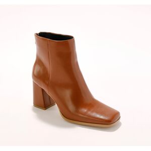 Boots a talon a bout carre - Blancheporte Marron 36