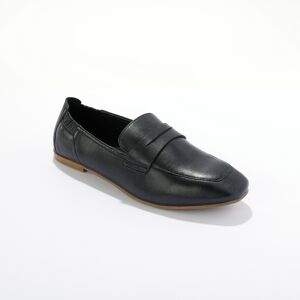 Mocassins cuir lisse - BlancheporteLe mocassin revient en force cette saison, sublime par un superbe cuir et dans une version noire intemporelle. Bien pense, ce modele mise sur le maintien optimal d'un elastique au dos et sur le confort d'une semelle sur 