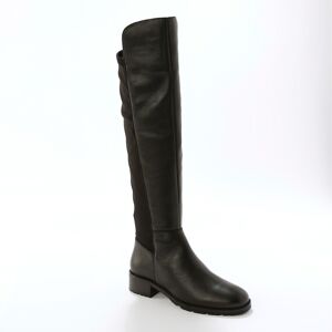 Bottes cuir à enfiler - BlancheporteFacile à enfiler tel une chaussette, ces bottes en cuir sont l'accessoire indispensable à toute fashionista qui se respecte. Tendances, confortable, faites en partie en cuir, faciles à enfiler, elle sublimeront vos jamb - Publicité