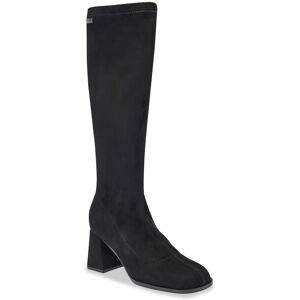 Bottes tige haute DOROTHY - 38 - Noir - Les Tropéziennes Par M BelarbiUne botte Les Tropéziennes par M Belarbi®, élégante et très féminine. Sa tige souple hauteur genou épouse parfaitement la jambe pour sublimer la silhouette. Ces bottes à la ligne - Publicité