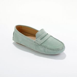 Mocassins en cuir velours - BlancheporteClassique indemodable, les mocassins en cuir sont gages de confort, de qualite et de feminite. On les marie avec tout et on les porte partout.41Vert