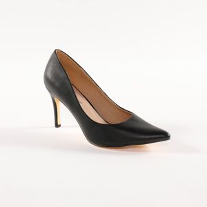 Blancheporte Escarpins noir première cuir - BlancheporteQuoi de plus féminin qu'une paire d'escarpins à bout pointu ? Élégant et intemporel, ces escarpins joueront de leur charme avec toutes vos tenues pour un look glamour à souhait...36Noir