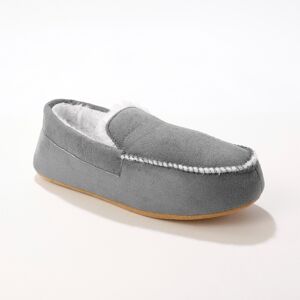 Blancheporte Pantoufles fourrées style mocassin - Blancheporte Gris 38