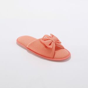 Blancheporte Chaussons mules - bout ouvert - Blancheporte Orange 39