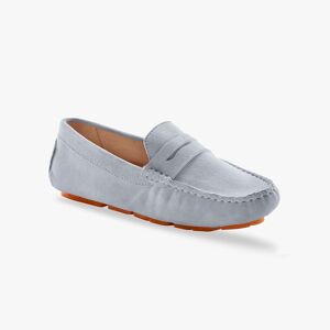 Blancheporte Mocassins en cuir velours - BlancheporteClassique indémodable, les mocassins en cuir sont gages de confort, de qualité et de féminité. On les marie avec tout, on les porte partout.39Bleu