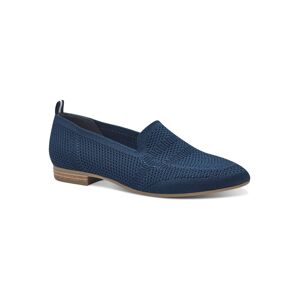 Mocassins Jana® - 40 - Bleu - Jana Une ligne elegante habille ces chaussures de ville, stylisees par une conception texturee, sur un petit talon lamelle. Ces mocassins plats se portent en toute circonstance, sur un pantalon ou petite jupe, finissant l?ele