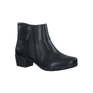 Boots zippees - 41 - Noir - JanaIndispensable a votre dressing chaussures, cette paire de boots zippees est a porter en toutes circonstances. Confortable, stable, facile a enfiler et un brin fantaisiste, elle ne vous quittera plus de la saison !41Noir