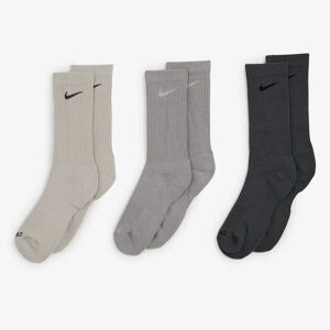 Nike Chaussettes X3 Crew Solid Color gris/blanc 35/38 femme