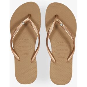 Havaianas Slim Crystal Sw Ii bronze 37/38 femme