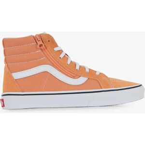 Vans Sk8-hi Side Zip orange/blanc 36 femme