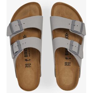 Birkenstock Arizona Birko Flor Stone Coin gris 37 femme - Publicité