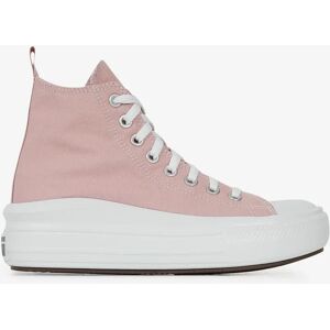 Converse Chuck Taylor All Star Hi Move rose/blanc 37 femme - Publicité