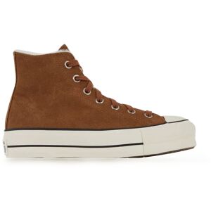 Converse Chuck Taylor All Star Lift Hi Suede marron 39 femme - Publicité