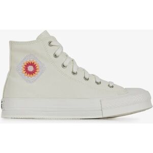 Converse Chuck Taylor All Star Eva Lift Hi Festiv ecru/multicolore 36 femme - Publicité