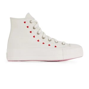 Converse Chuck Taylor All Star Lift Hi Crafted Wi blanc/rouge 39 femme