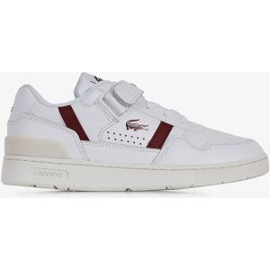 Lacoste T-clip Velcro blanc/bordeaux 37 femme