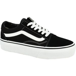 Baskets Old Skool Platfor Vans Noir - Publicité