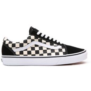 Vans pour homme. VN0A38G1P0S1 Baskets primaires Old Skool noires, blanches (35), Tissu, Plat, Lacets, Casuel - Publicité