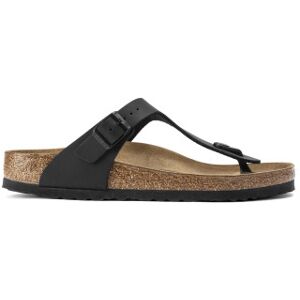 Birkenstock pour femme. 43693 Gizeh Birko-Flor Narrow Fit Sandals noir (39), Plat, Aucun, Casuel - Publicité