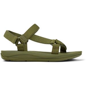 Camper pour femme. K200958-023 Sandales Green Match (41), Plat, 1 à 3 cm, Velcro, Casuel, Vert - Publicité