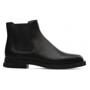 Camper pour femme. K400299-001 Bottines en cuir Iman Noir (39), Plat, Aucun, Casuel - Publicité