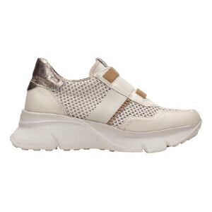 Hispanitas pour femme. HV243314 Pantoufles en cuir crème Hawaii (40), Beige, 3 à 5 cm, Lacets, Casuel - Publicité