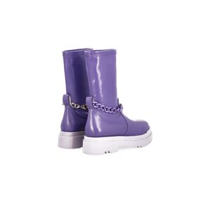 Bottines Avec Chaîne Fantaisie Violet 35 female