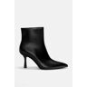 Pull&Bear Bottines À Talon Et Bout Pointu Noir 36 female