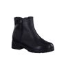 Bottines zippées dessus cuir - largeur confort - 39 - Noir - TamarisConfort et qualité révèlent la marque Tamaris Comfort® avec ces bottines incontournables et véritables alliées au quotidien. Ce modèle au chaussant ample est adapté pour les pieds plus fo